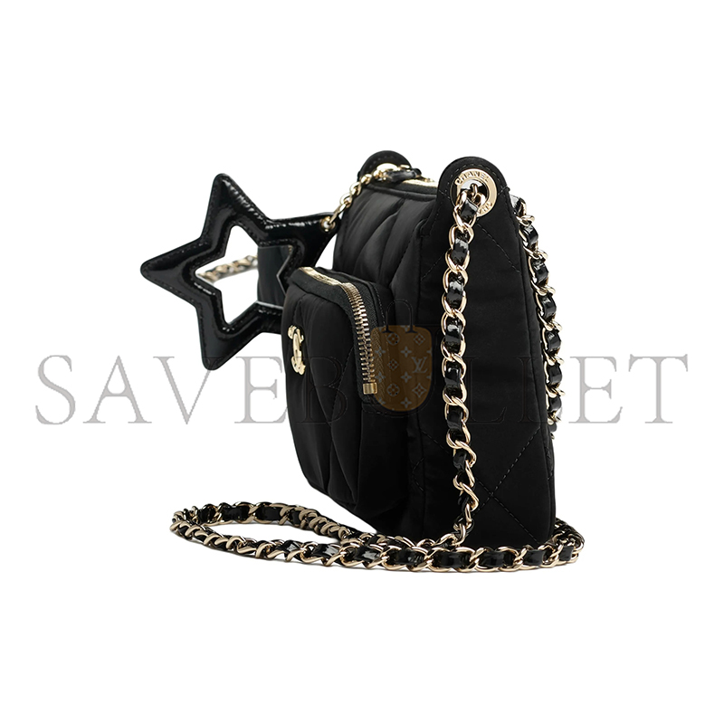 Ch**el 25n mini clutch with chain as4772 (17.5*15*9.5cm)